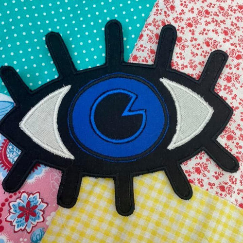 SD: Funky Eye Applikation 10er