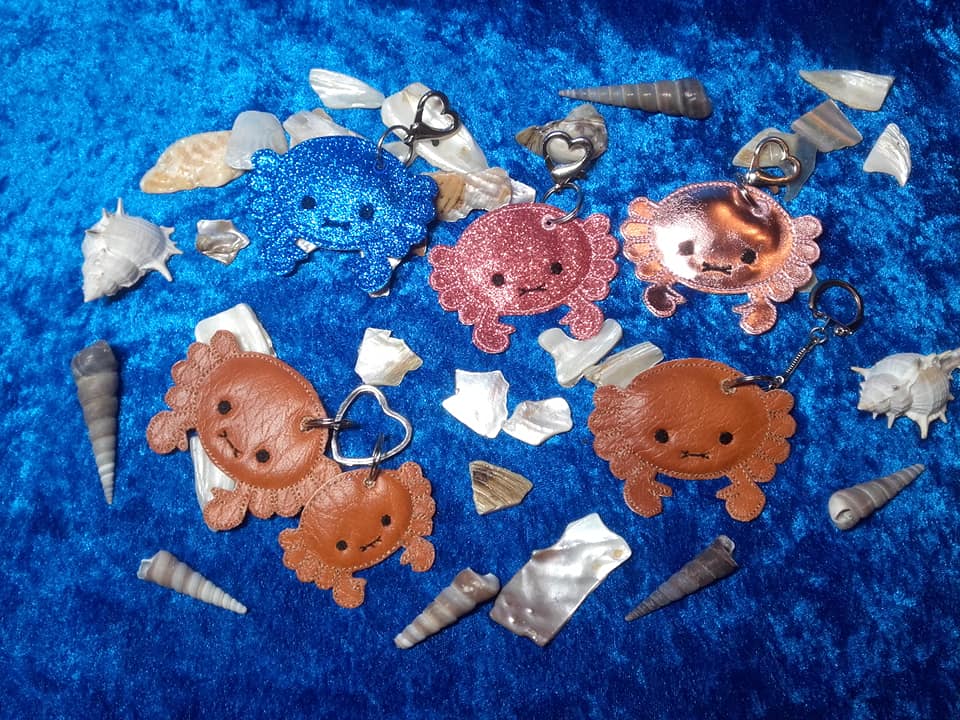 SD: (SET) 2 ITH Krabben Schlüsselanhänger