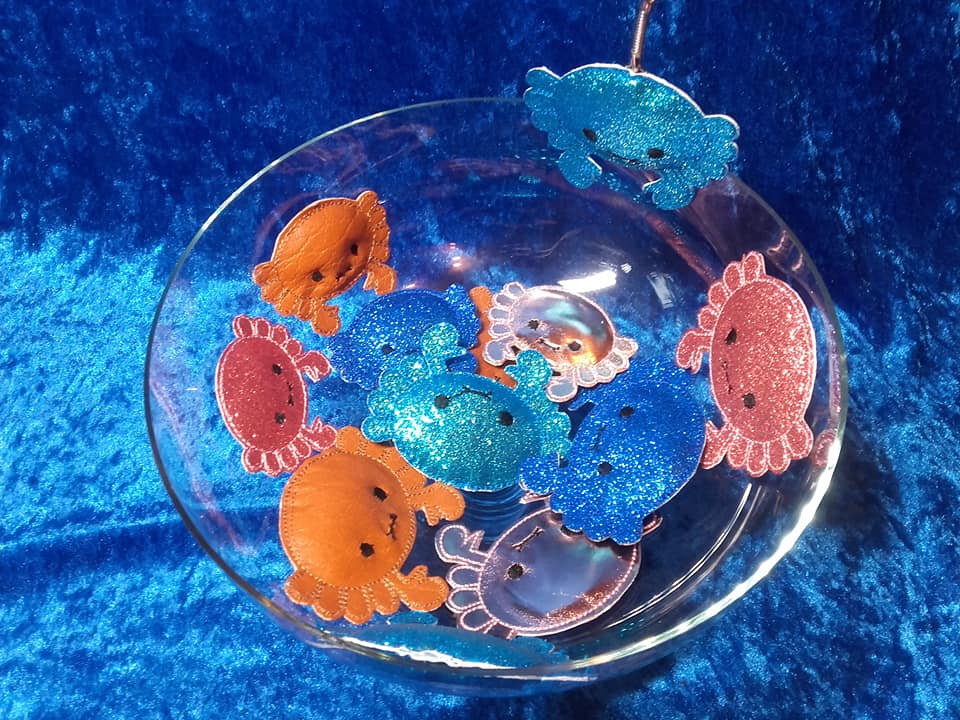 SD: (SET) 2 ITH Krabben Schlüsselanhänger