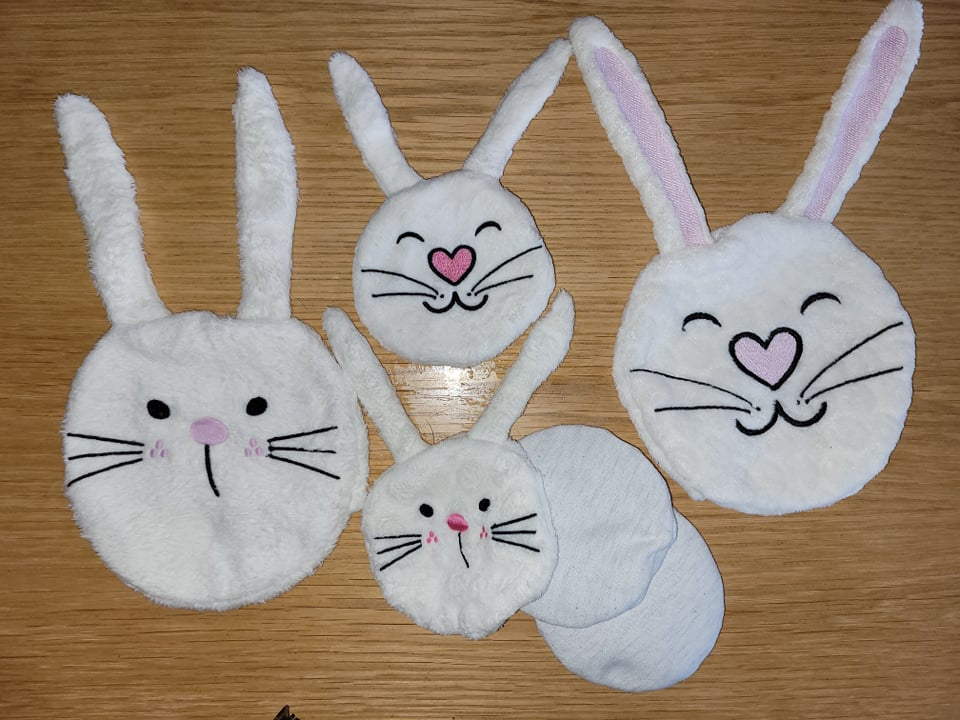 SD: ITH Mini Kissen Hase 2 - 20er