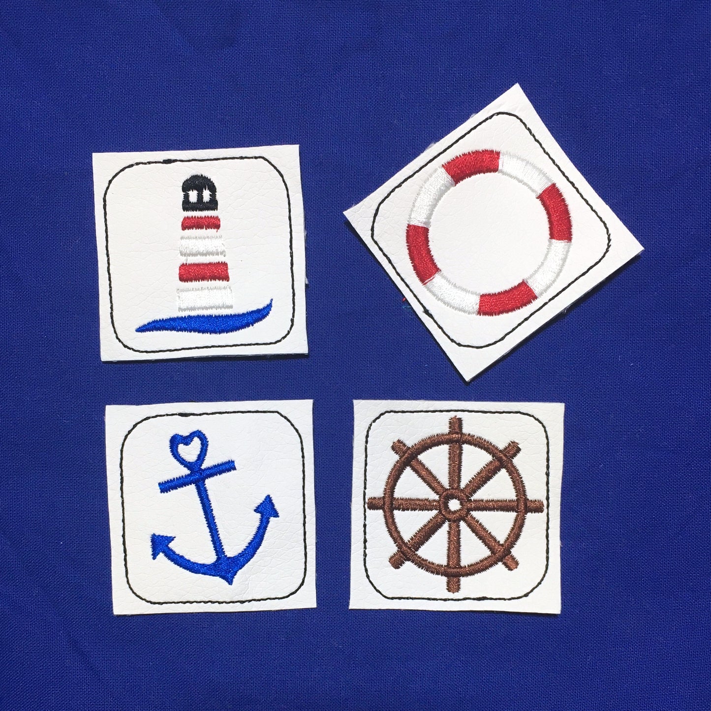 Statement Patches: Maritim (Set oder Einzeln)