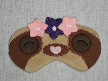 Laden Sie das Bild in den Galerie-Viewer, SD: Schlafmaske Faultier ITH 18er