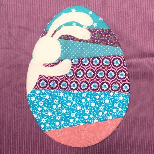 SD: ITH Patchwork Ei Hase Doodle 30er