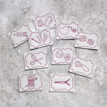 Laden Sie das Bild in den Galerie-Viewer, SD: [XXL Set] Pin it Ordnungshelfer Nähen (ITH)