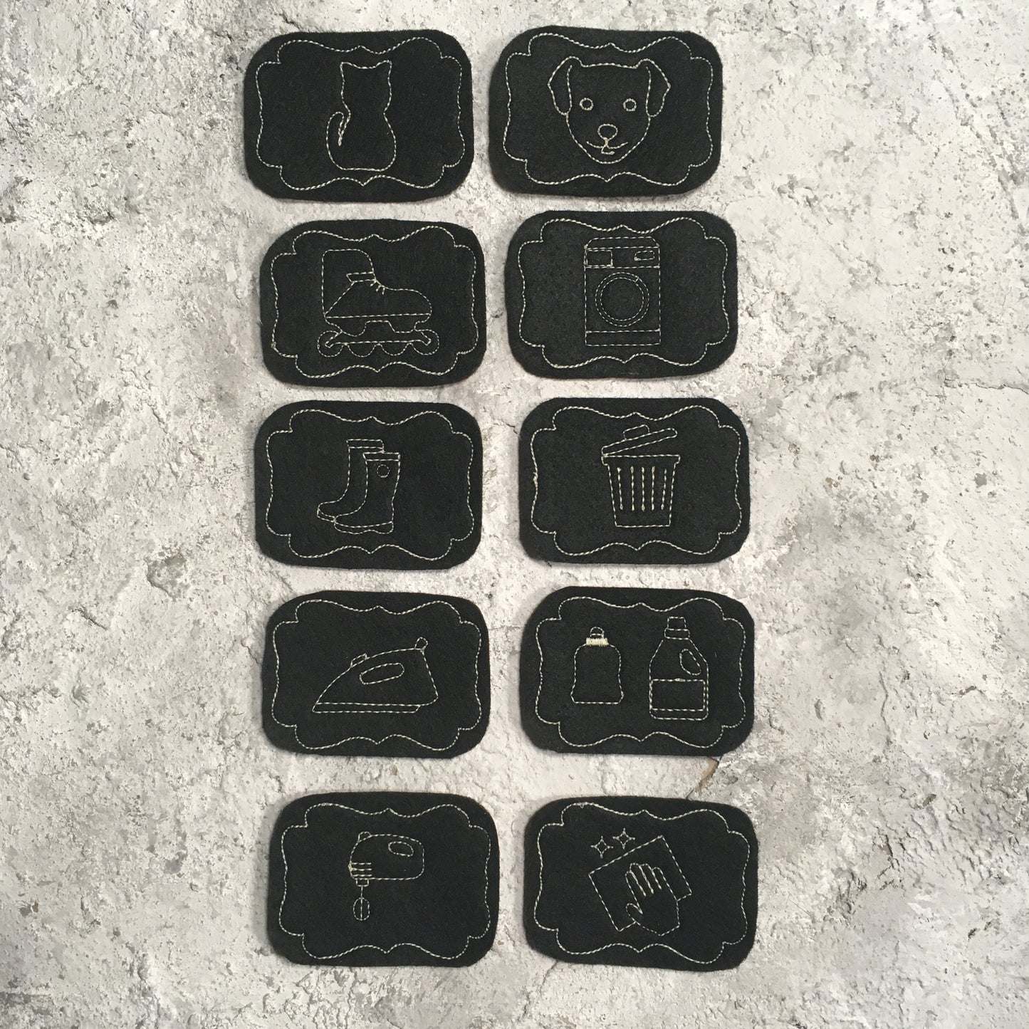 SD: [Set] Pin it Ordnungshelfer Haushalt (ITH) 10x10