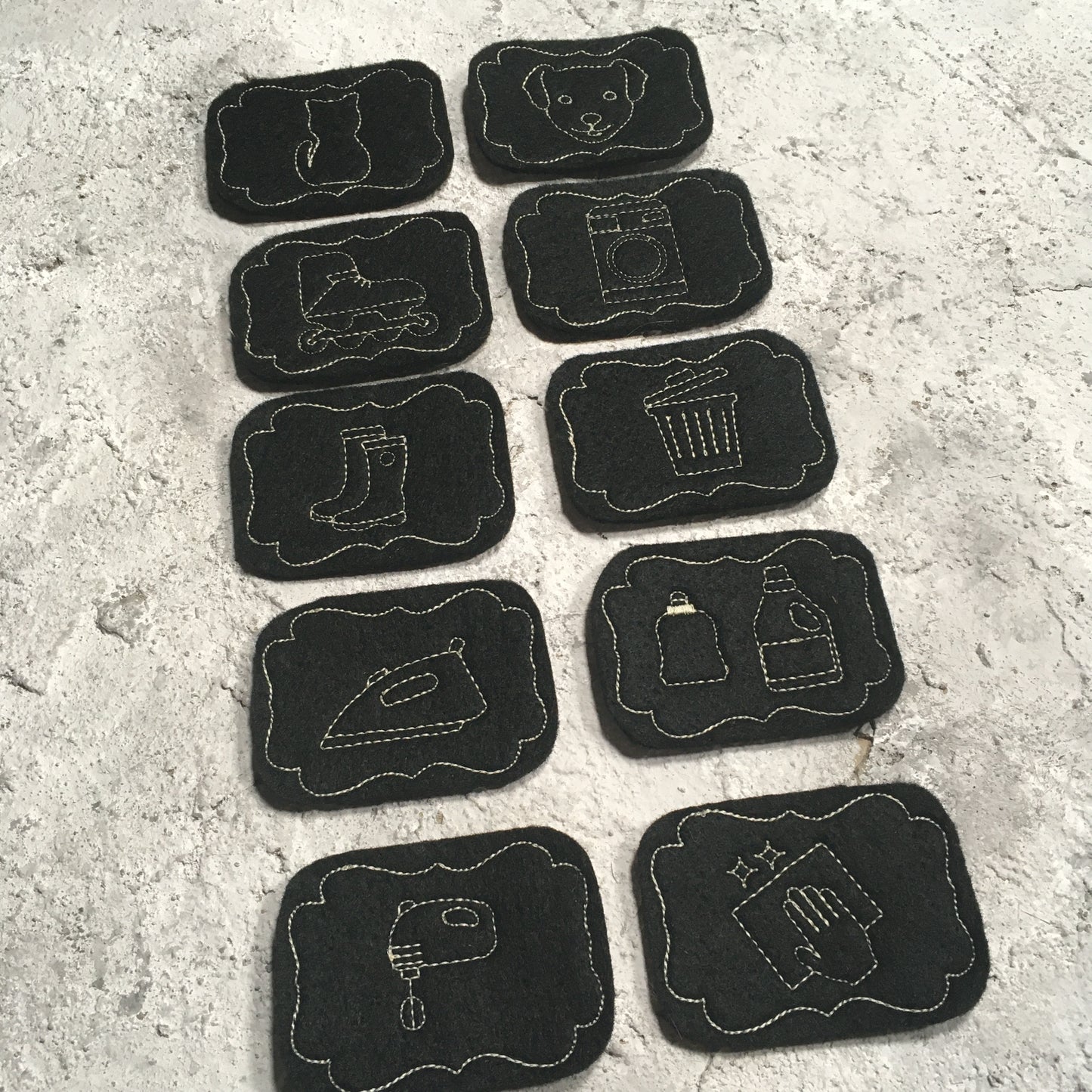 SD: [Set] Pin it Ordnungshelfer Haushalt (ITH) 10x10