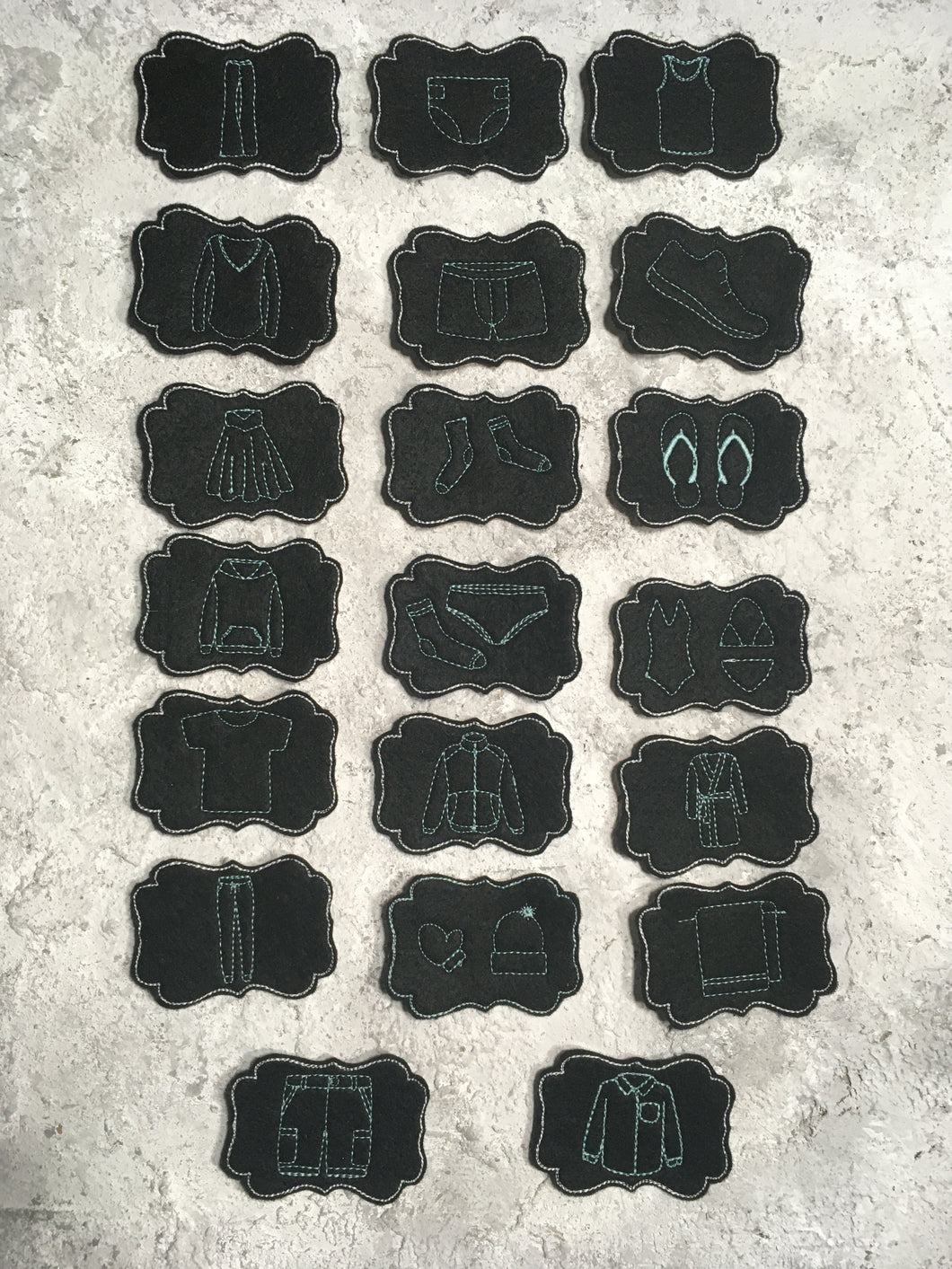 SD: [Set] Pin it Ordnungshelfer Kleidung (ITH) 20x30