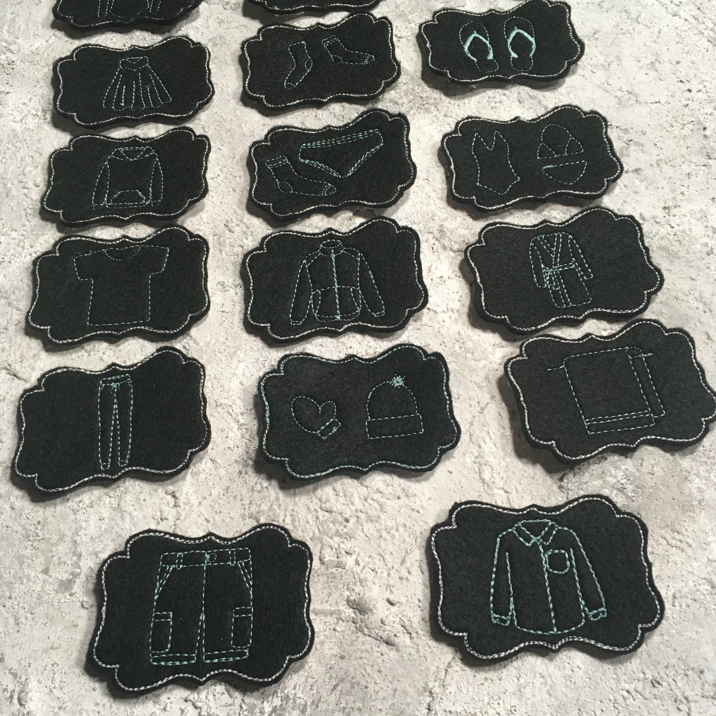 SD: [Set] Pin it Ordnungshelfer Kleidung (ITH) 10x10