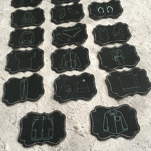 SD: [Set] Pin it Ordnungshelfer Kleidung (ITH) 10x10