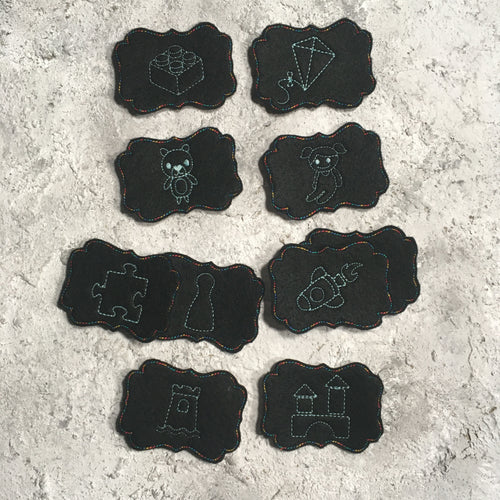 SD: [Set] Pin it Ordnungshelfer Spielzeug (ITH) 20x30