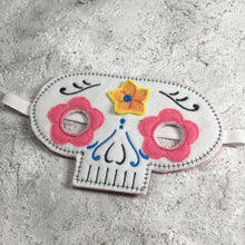 Laden Sie das Bild in den Galerie-Viewer, SD: Maske Sugar Skull ITH 20er