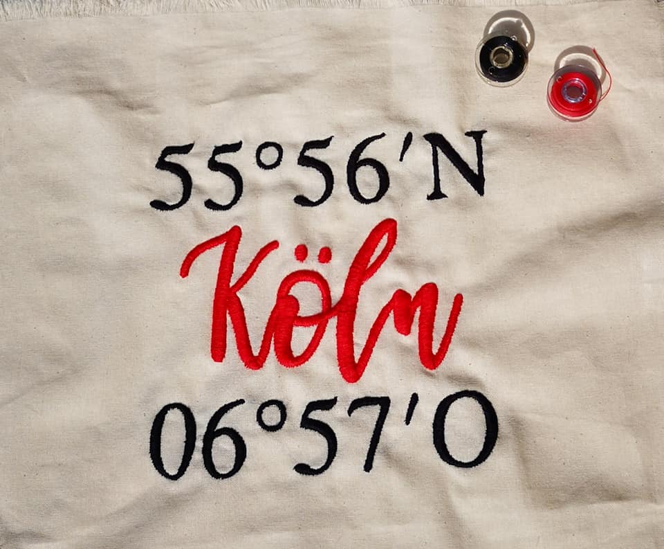 SD: (XXL Set) Köln Stickdateien