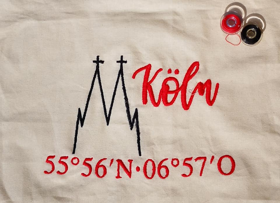 SD: (Set) Köln Stickdateien 10er