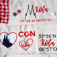 SD: (Set) Köln Stickdateien 10er