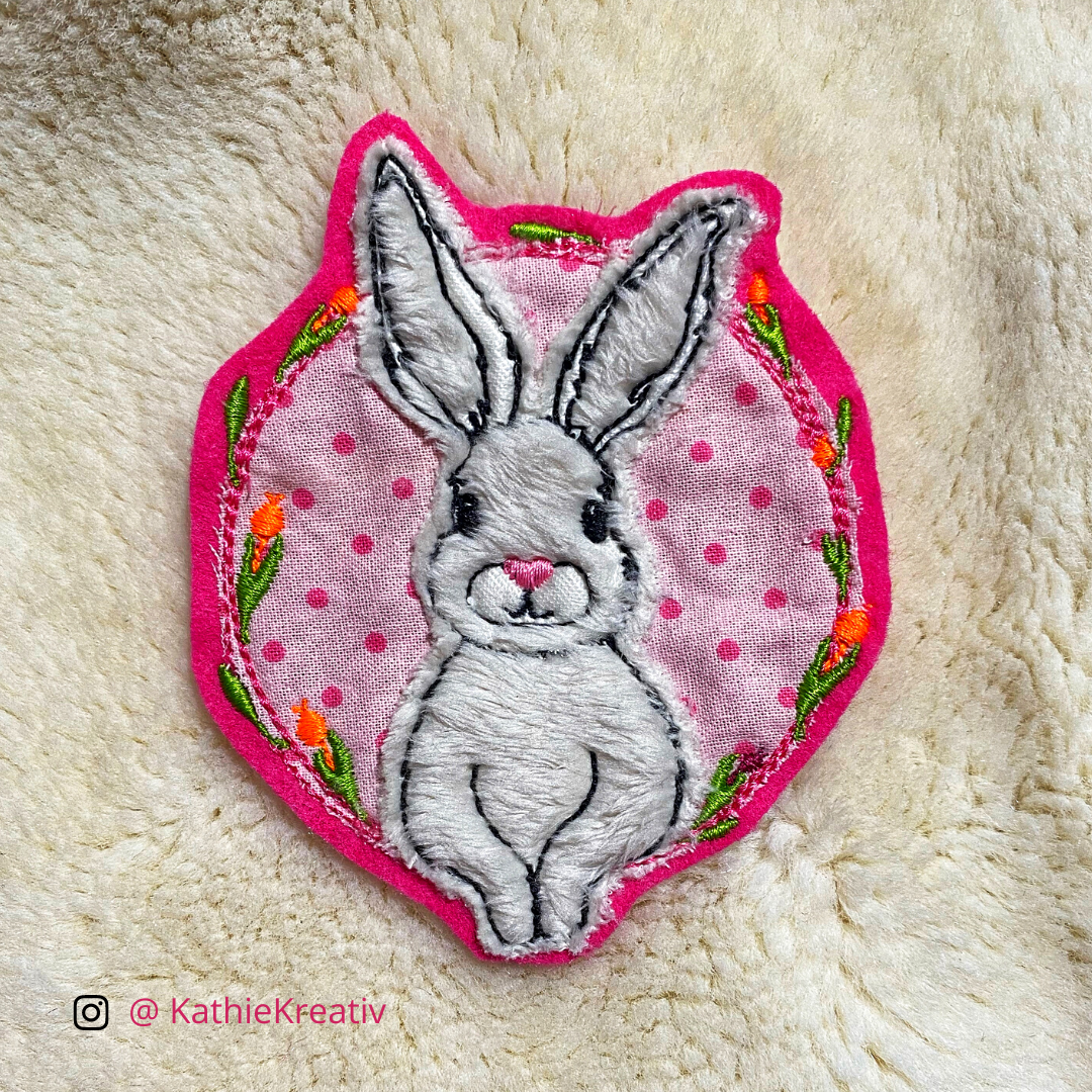 SD: Blumenkranz Hase Appli 16er