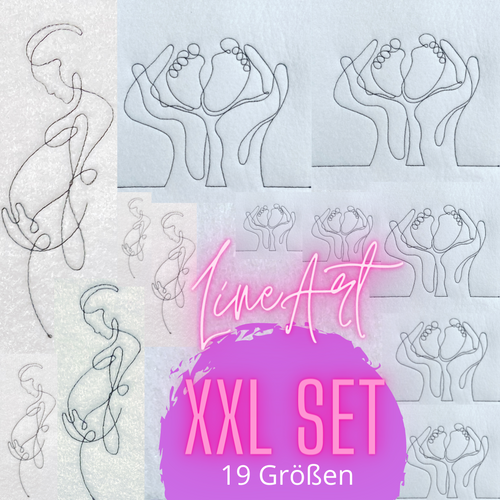 SD: (XXL SET) LineArt Thema Baby (19)