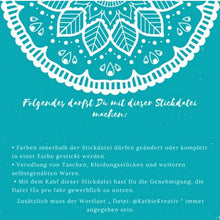 Laden Sie das Bild in den Galerie-Viewer, SD: Einhorn ITH Applikation 24er