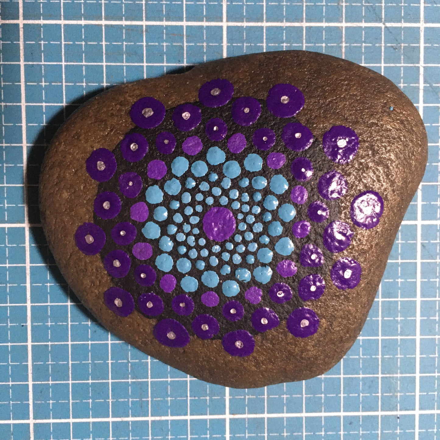 Nähgewicht Mandala - Stein 1