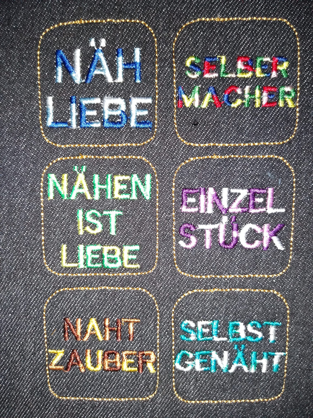 SD: (SET) Label Nähliebe