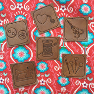 SD: (SET) Label Symbole Nähen