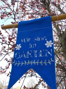 SD: (XXL SET) ITH Wimpel: Im Garten 18er