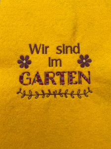 SD: (XXL SET) ITH Wimpel: Im Garten 18er