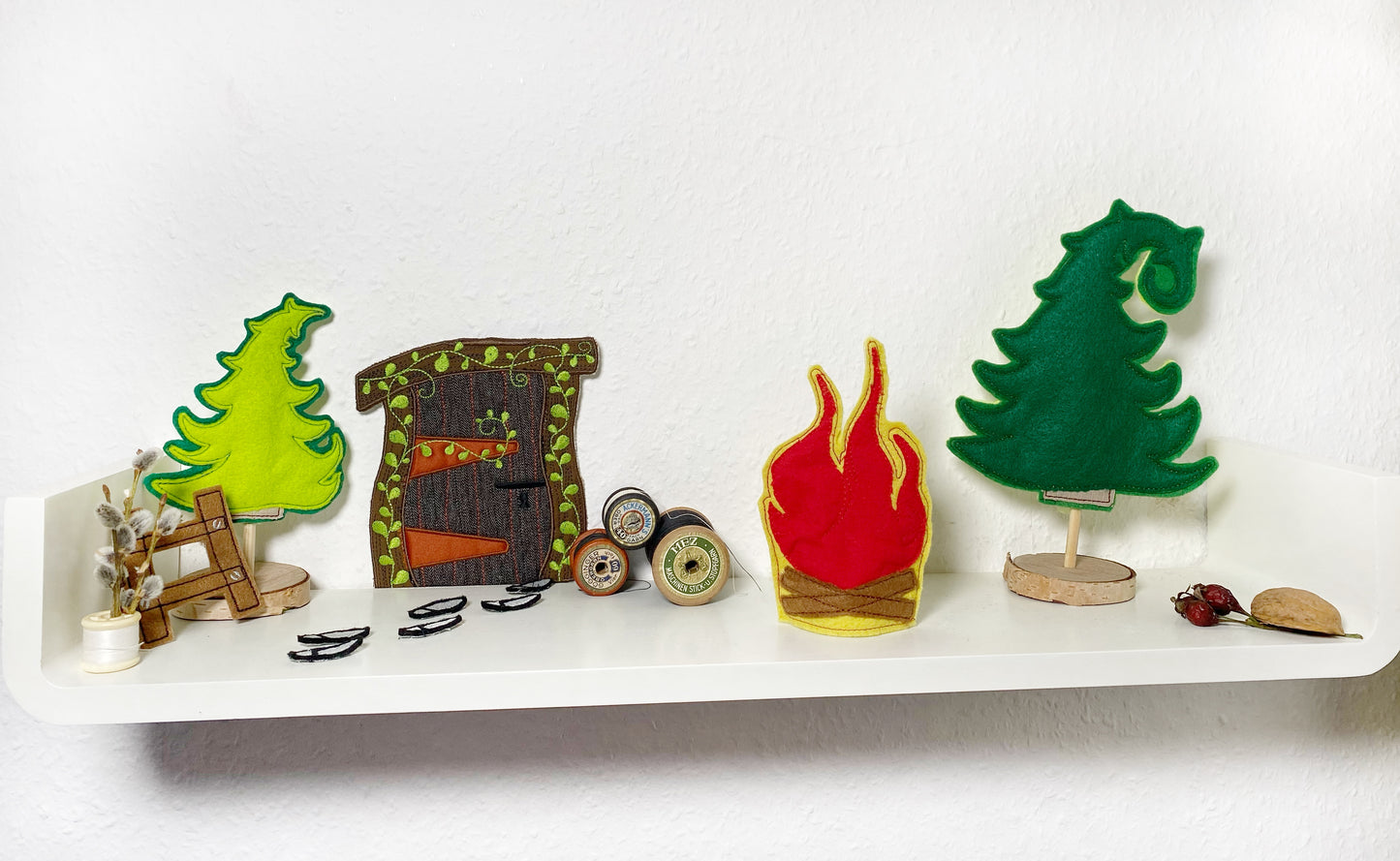 Birken-HolzStänder in 3 Größen
