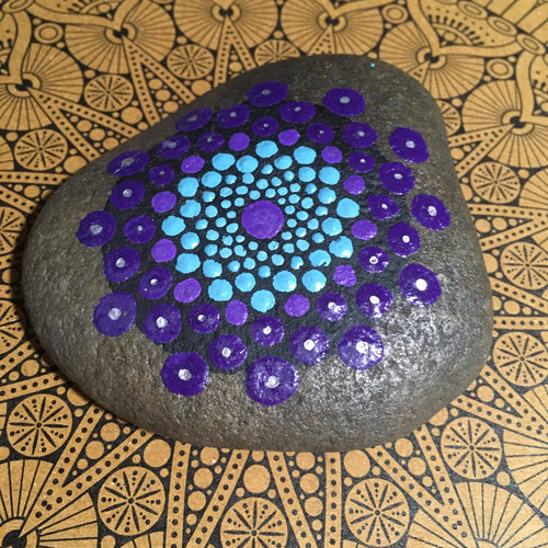 Nähgewicht Mandala - Stein 1