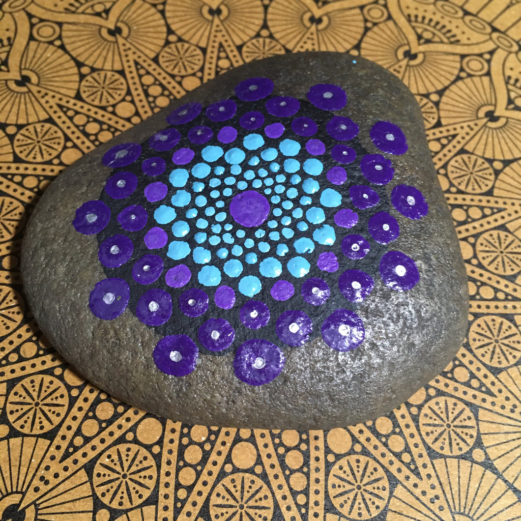 Nähgewicht Mandala - Stein 1