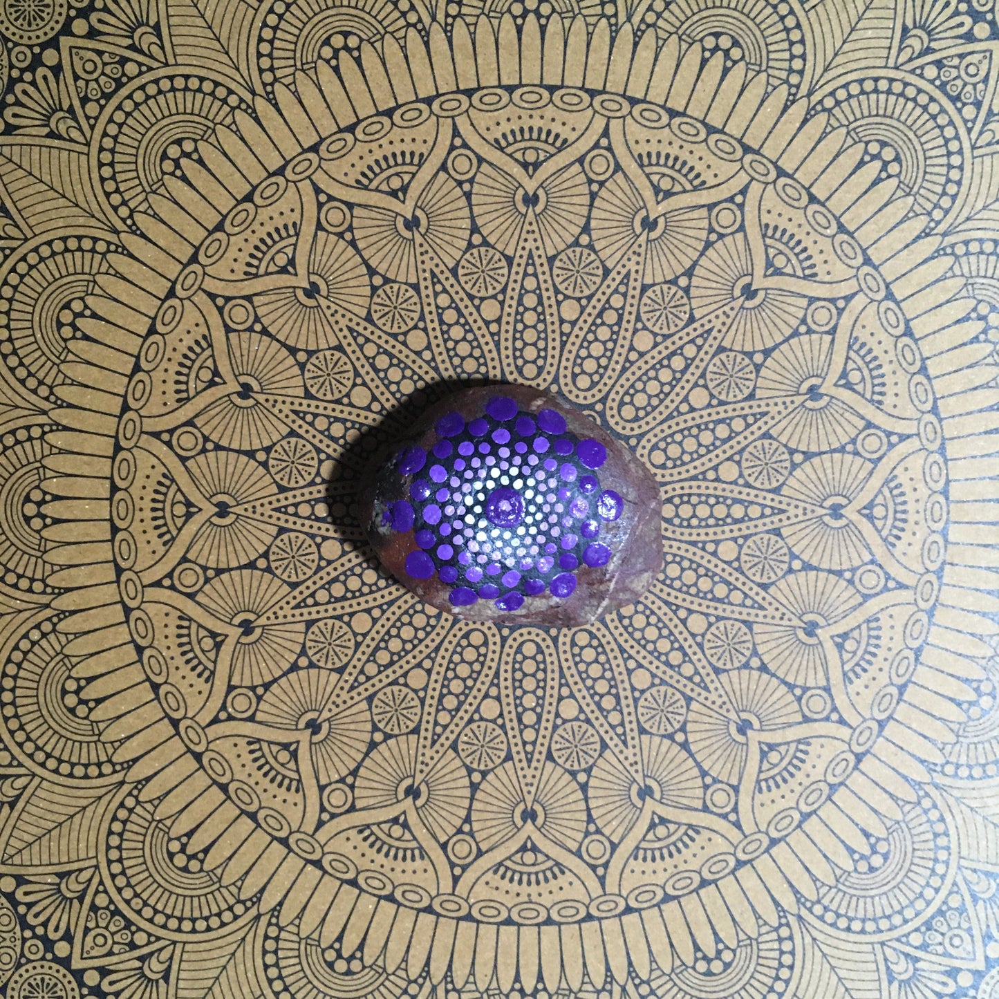 Nähgewicht Mandala - Stein 5