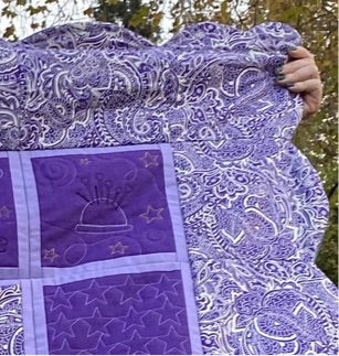 SD: (Set) QuiltBlock Ecke, Rand Stern 16er