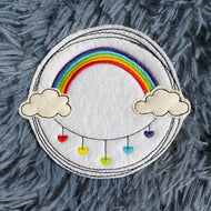 SD: Regenbogenwolken Patch 10er