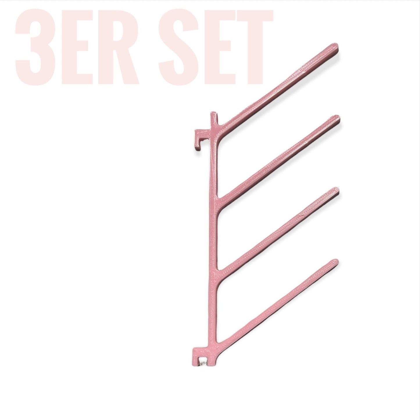 3D: (3erSet) Garnrollenhalter 4er