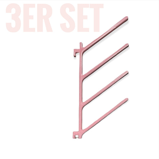 3D: (3erSet) Garnrollenhalter 4er