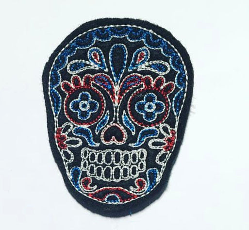 SD: Sugar Skull Doodle Bunt 8er