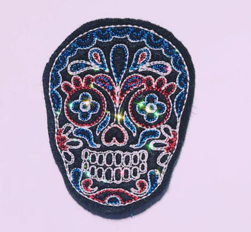 SD: Sugar Skull Doodle Bunt 9er