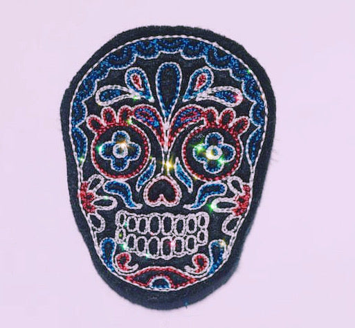 SD: Sugar Skull Doodle Bunt 9er