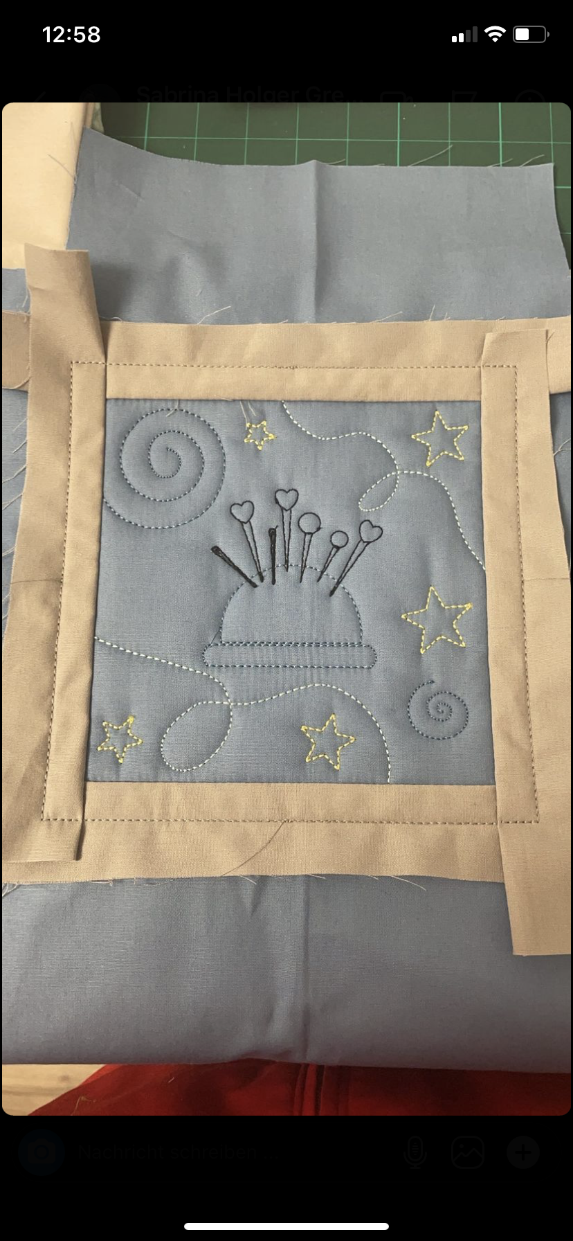 SD: (XXL-SET) QuiltBlock Nähen 1-8 + Mitte, Rand, Sterne & Blanko 16er