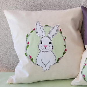 SD: Blumenkranz Hase Appli 24er