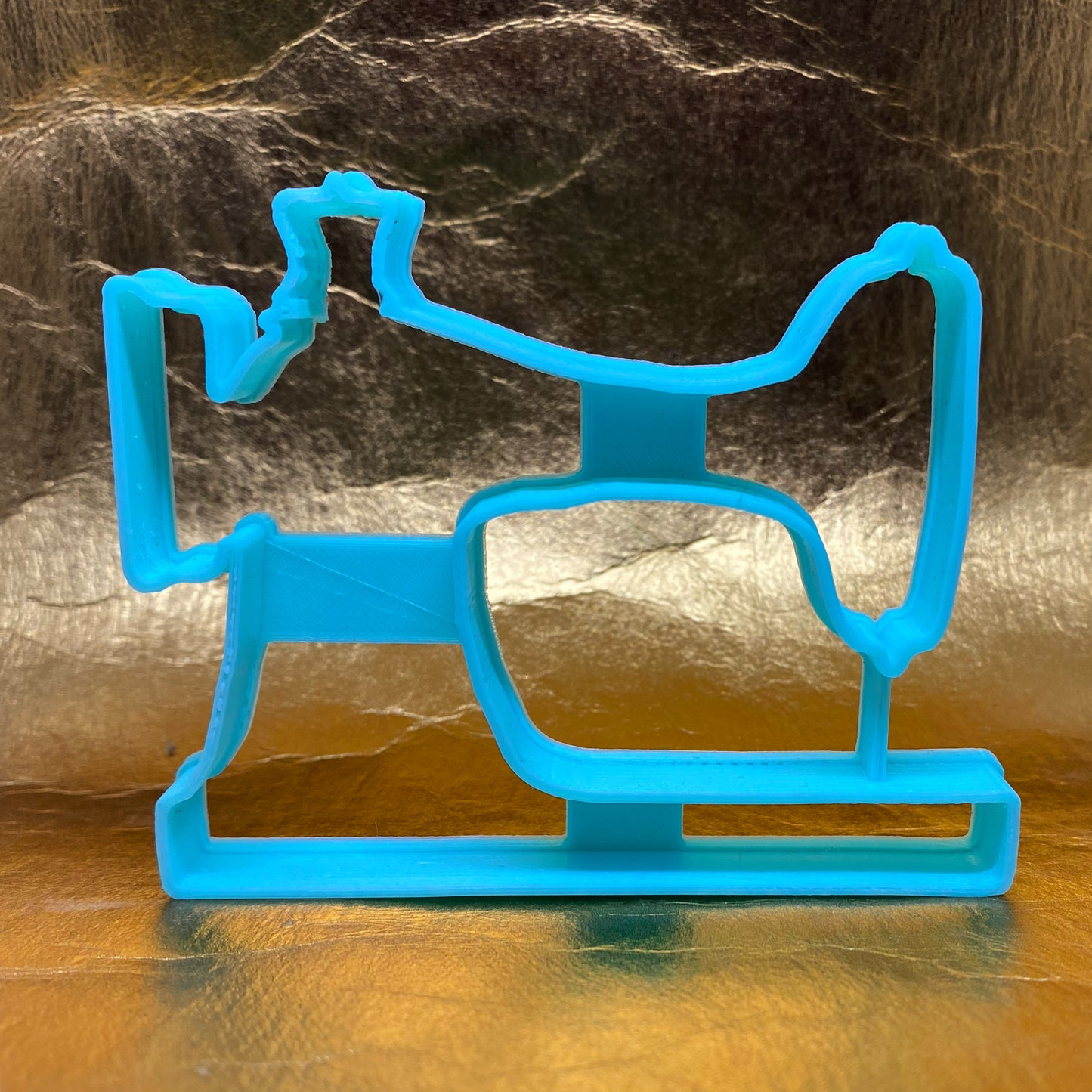 3D: Ausstecher Nähmaschine groß