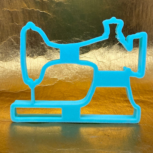 3D: Ausstecher Nähmaschine groß
