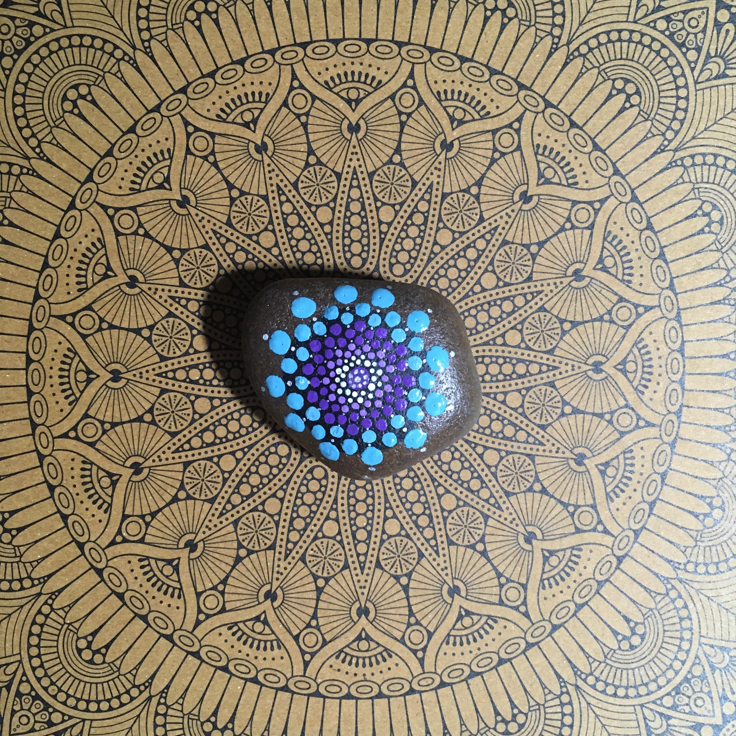 Nähgewicht Mandala - Stein 4