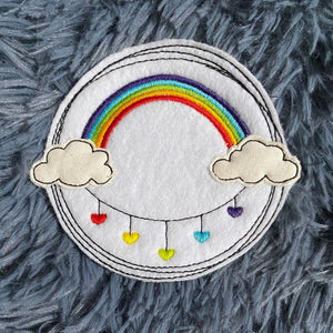 SD: Regenbogenwolken Appli 12er