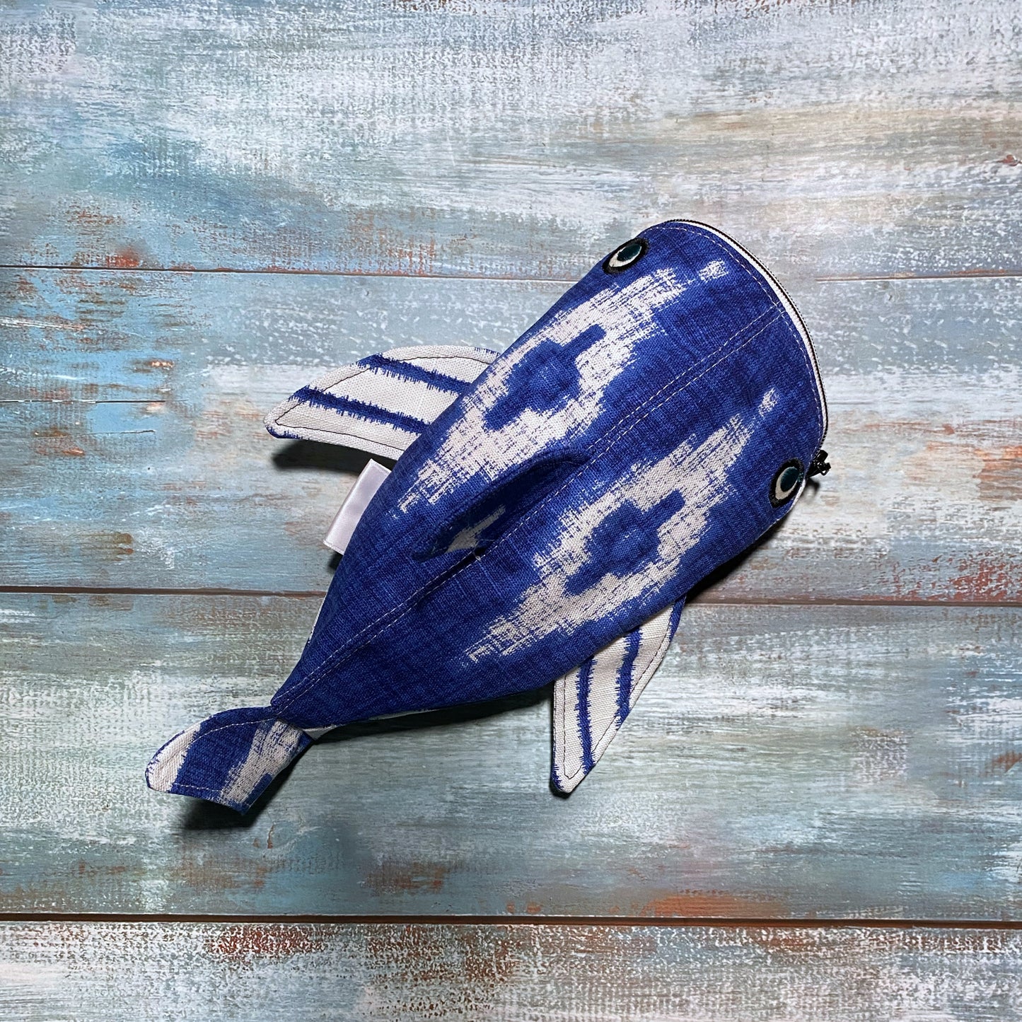 🦈🐋 StifteMäppchen Wal-Hai 2 Unikat - Etui, Federmäppchen, Täschchen