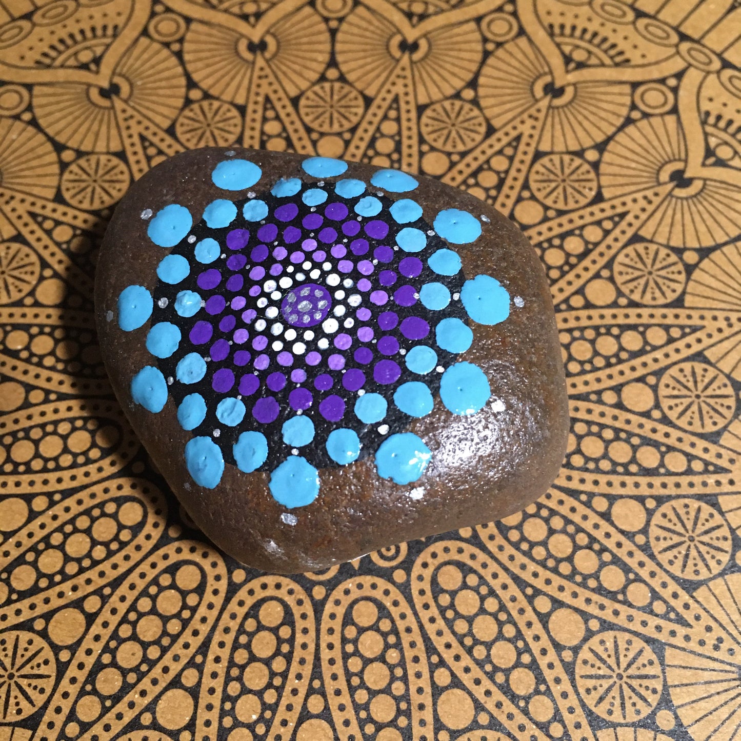 Nähgewicht Mandala - Stein 4
