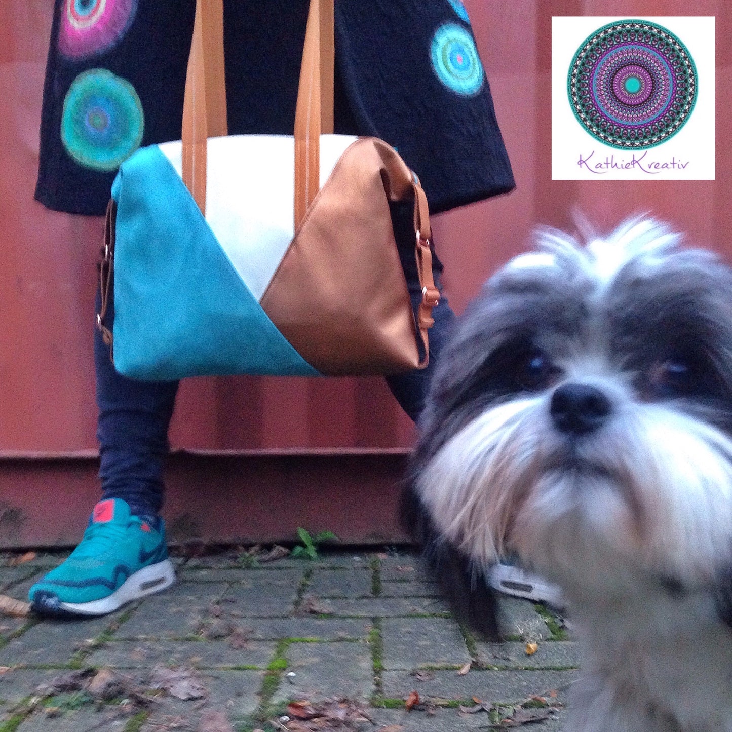 Tasche: Leene – Alltagstasche im Geo Style