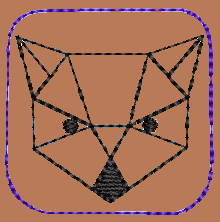 PT: Sleeping Fox Projekttasche • Größe M 🦊💜